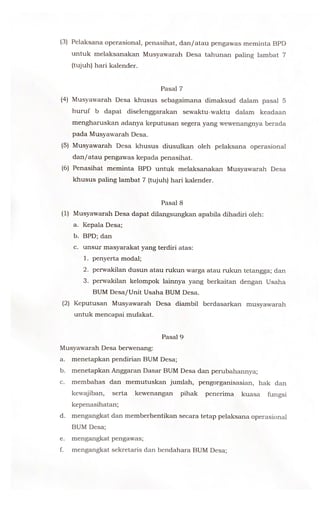 Halaman 7 - Anggaran Dasar BUMDes Idaman Sejati