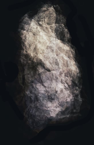an abstract photograph of a a human torso