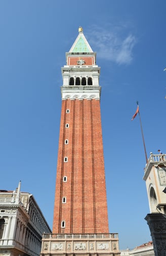 St. Mark's Campanile in Venice, Italy