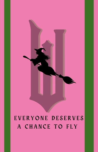 Everyone Deserves a Chance to Fly wicked Notebook 