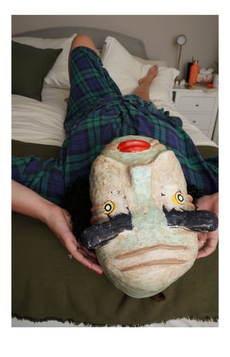 Jennifer Mae Wood, Armour: Hair Dye, Inkjet prints on photo paper; 16x24, 2022