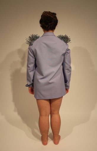 Jennifer Mae Wood, Breaching the Glass Ceiling, Photography, 24x36", 2014