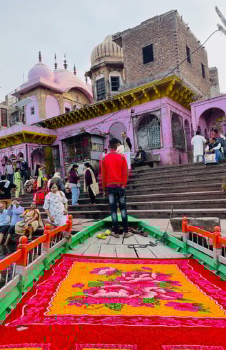 Boat ride at Yamuna River, Uttar Pradesh