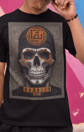 As camisetas da Cavérik são produzidas com as melhores técnicas de estamparia Reversa Ink