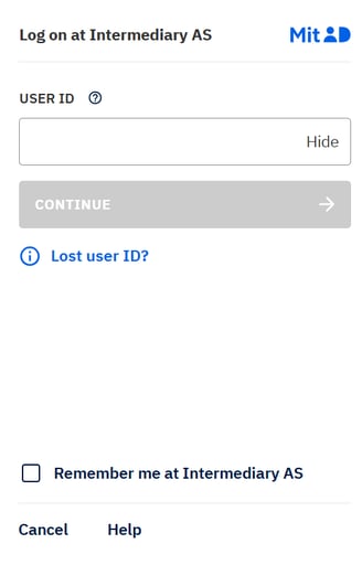 a phone screen showing a log in the logger