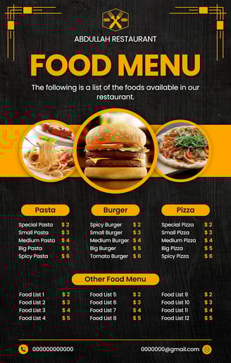 AvantiRed fabrica cartas menu personalizadas