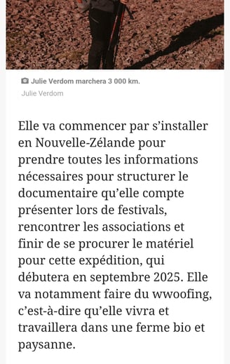 les limites du possible - article la rep - Julie verdom