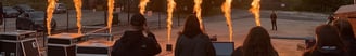 Tests machines à flammes effets speciaux