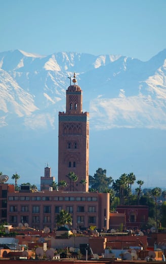 View of Marrakesh, Morocco