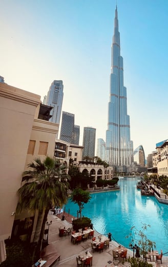 Burj Khalifa downtown Dubai, Best places to live 