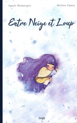 Première de couverture de la BD Entre neige et loup