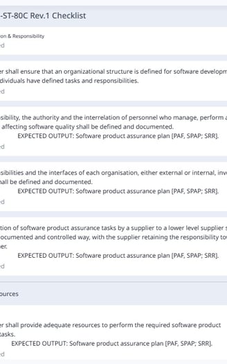 ALM SafetyCulture: ECSS SW Product Assurance Audit Report