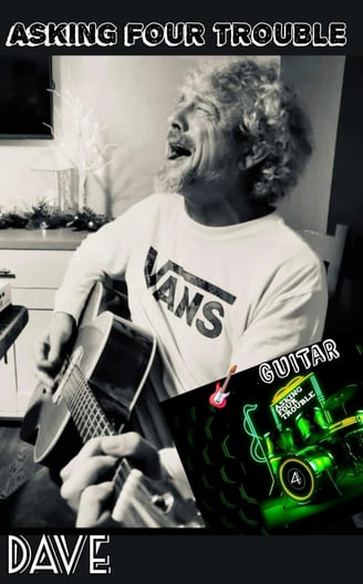 Dave, our superb guitarist!