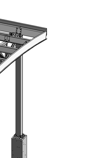 BIM modeling for steel strcuture, based on prefabrication design for model coordination