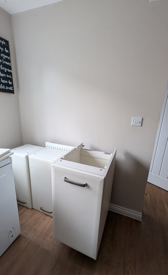Wall Cupboards Before