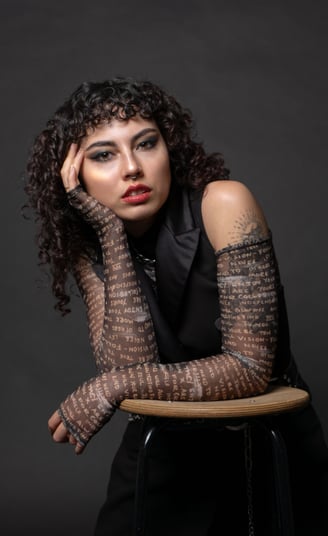 Alessia Weber portrait picture, photographer Denise Gorlitzer