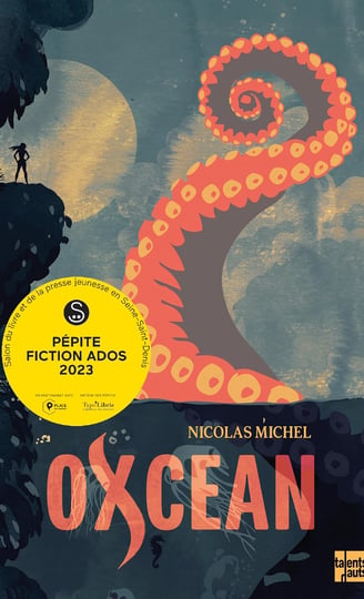 Première de couverture du roman Oxcéan de Nicolas Michel.