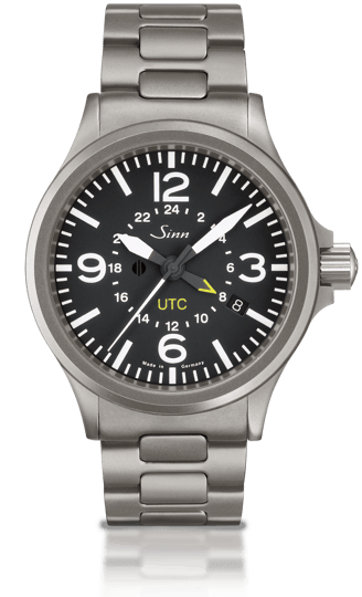 Sinn 856 UTC Fully Tegimented on Bracelet