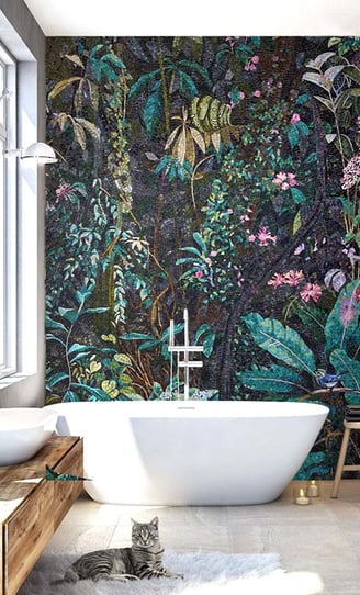 Glass Mosaic Mural