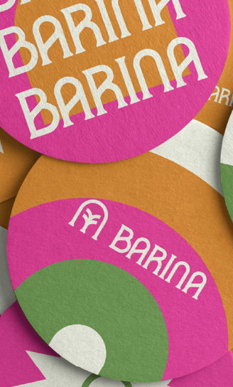 a bunch of stickers with different logos