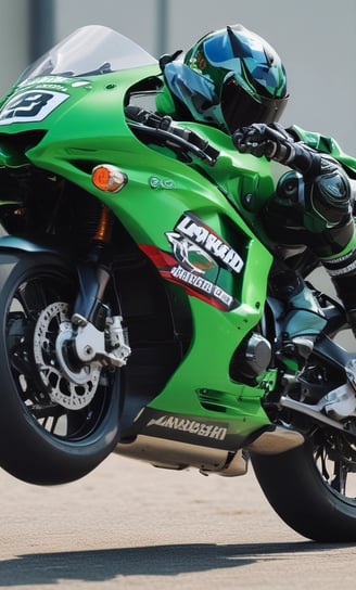 A full range of Kawasaki decals with the option to customise sizes and colours