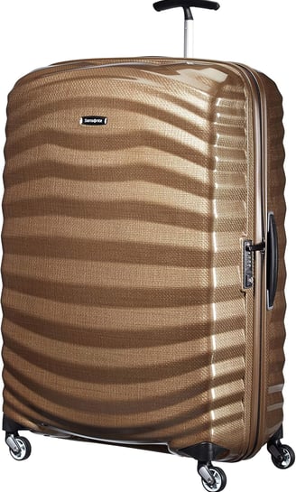 Samsonite Lite -Shock - Spinner XL Suitcase, 81 cm, 124 L, Marron (Sable)