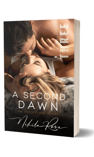 Regular cover to novel 'A Second Dawn'