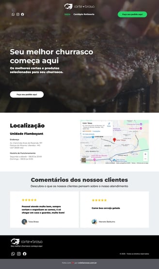 Site Corte * Brasa