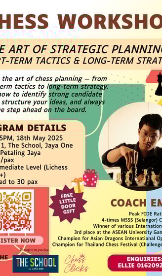 Malaysia Chess Workshop Emir The Chess Coach 