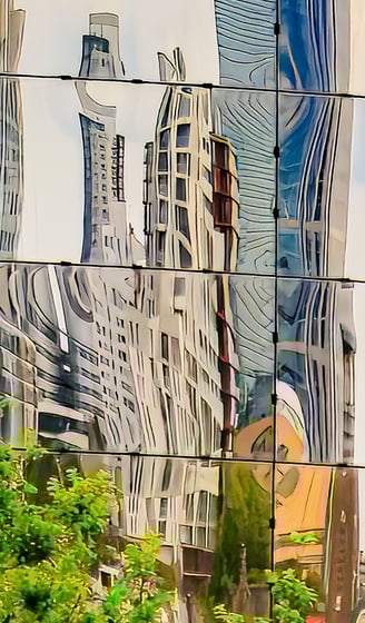Rotterdam city reflection 3