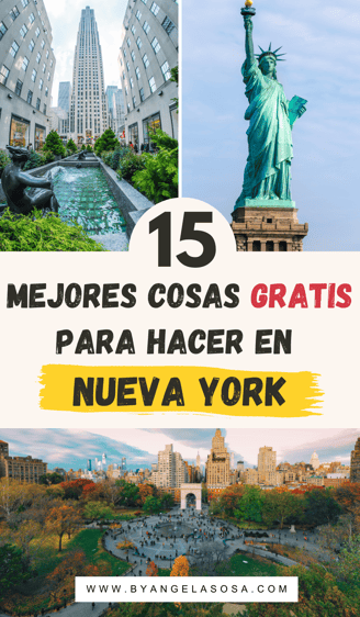 15 Mejores cosas gratis para hacer en Nueva York
