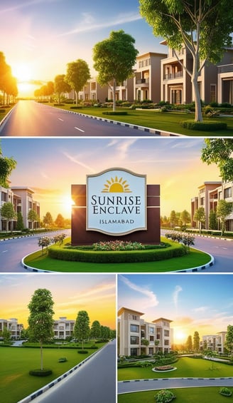a series of photos of a sunset at sunrise