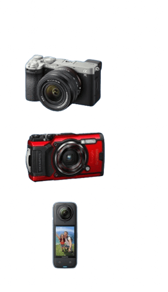 Professional underwater cameras and housings for sharp photos of your Gili Scuba Diving adventure.