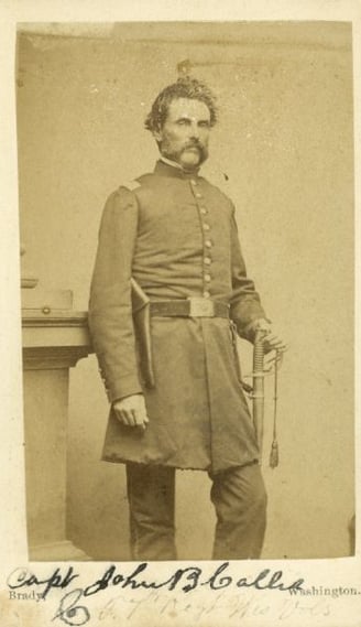 Callis as a captain. Taken at the Brady Studios. https://www.wisconsinhistory.org/Records/Image/IM39