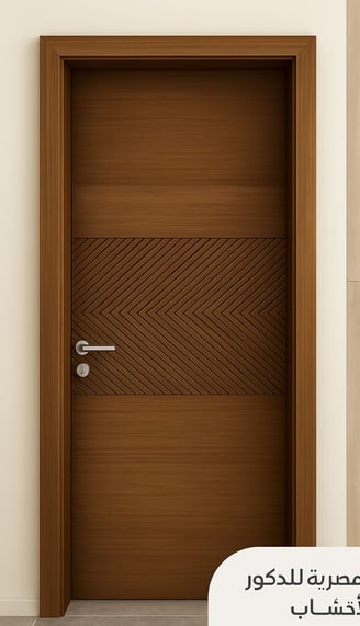 ابواب غرف داخليه من تصنعنا اخشاب طبيعيه تناسب كل الأزواق
