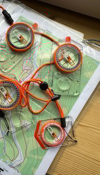 Orienteering exercise in Valmasino