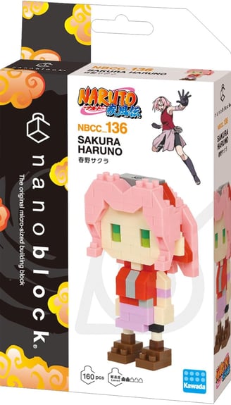nanoblock Bandai Naruto Shippuden - Figurine Sakura Haruno