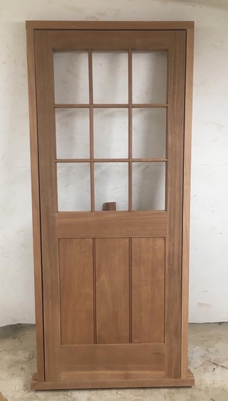 External door joinery period door hardwood