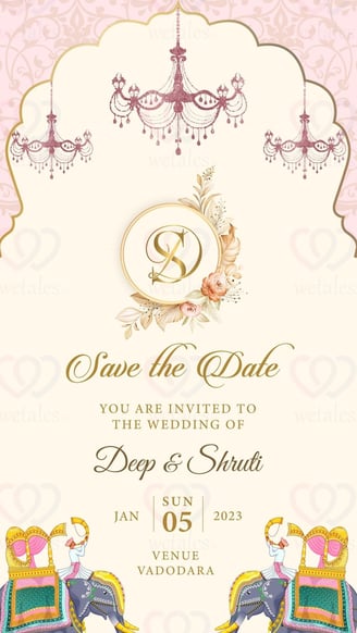 Save The Date By Geet Events