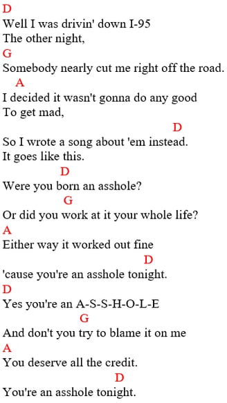August Campbell / guitar chords