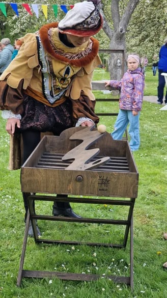 lauko zaidimu nuoma festivalis burbiskes