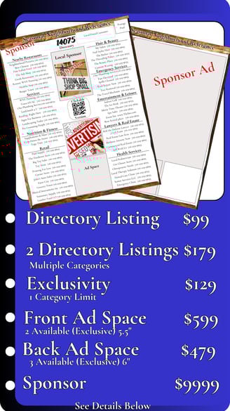 Local Small Business Directory Ad Pricing