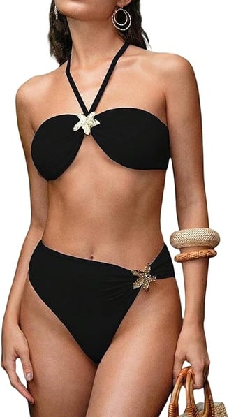 SherryDC Women’s Cheeky Bikini Set