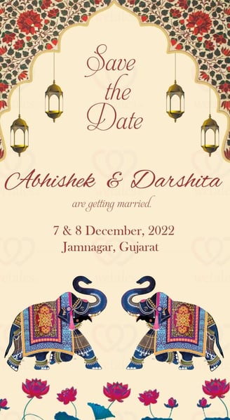 Save the date by Geet Events