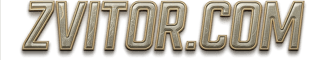 a zvitor.com logo on a black background