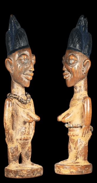 Master of the smiling face ibeji archaic smile ibedji yoruba nigeria