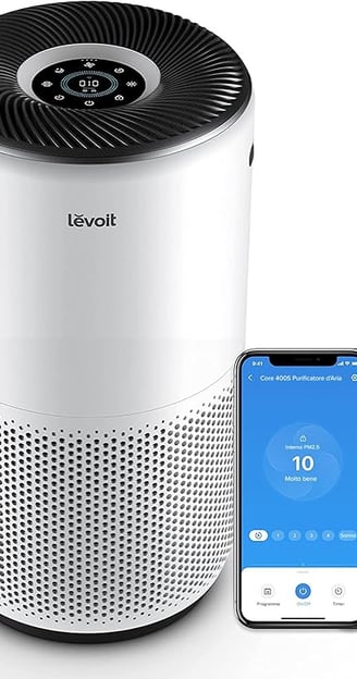 Purificatore d'aria compatto Levoit Core 400S