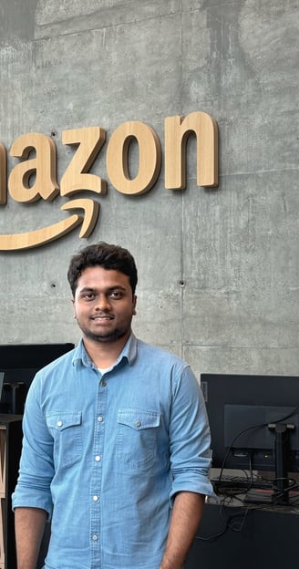 Mathesh Day 1 at Amazon