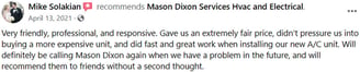 Testimonial 3: Friendly, professional, and responsive.  Extremely fair price