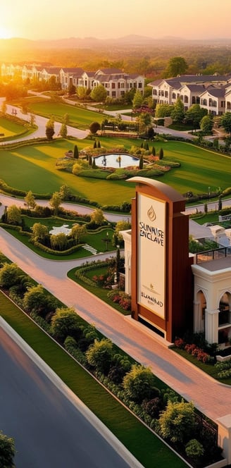 a large building with a clock tower in the middle of it
